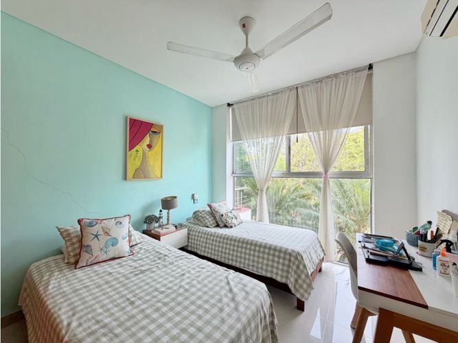 Apartamento de 3 alcobas en venta en Condominio Laguna Club, Cartagena, 159 m² · foto 18 de 24