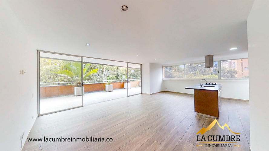 Apartamento de 2 alcobas en arriendo en Santa Maria De Los Angeles, Medellín, 151 m² · foto 3 de 14