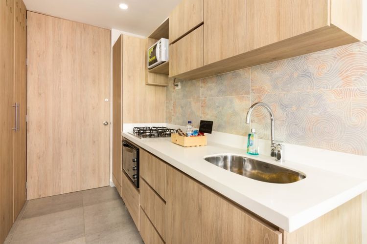 Apartaestudio en arriendo en La Visitación, Medellín, 45 m² · foto 9 de 10