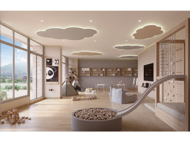 Apartaestudio en venta en Ciudad Del Río, Medellín, 50 m² · foto 5 de 10