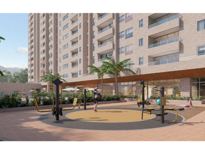 Apartaestudio en venta en Ciudad Del Río, Medellín, 50 m² · foto 9 de 10