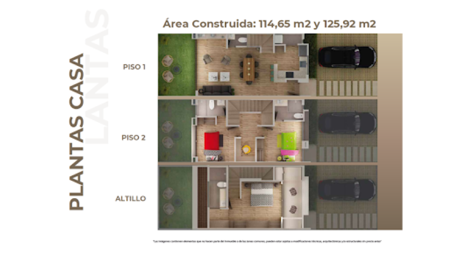 Casa de 3 alcobas en venta en La Estrella, Chía, 115 m² · foto 14 de 14
