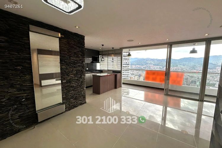 Apartamento de 3 alcobas en arriendo en Loma Del Indio, Medellín, 85 m² · foto 3 de 24