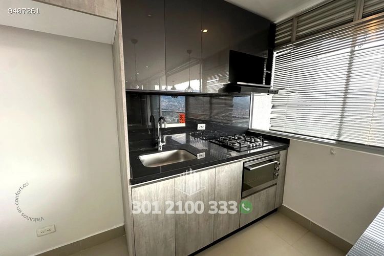 Apartamento de 3 alcobas en arriendo en Loma Del Indio, Medellín, 85 m² · foto 8 de 24