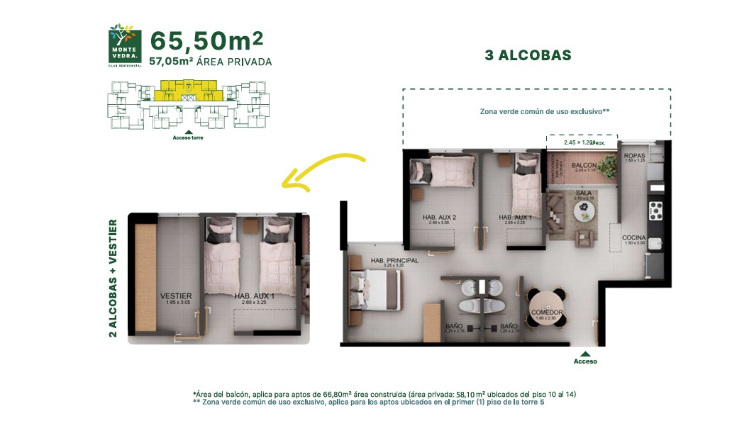 Apartamento en venta en Cerritos, Pereira · foto 2 de 9