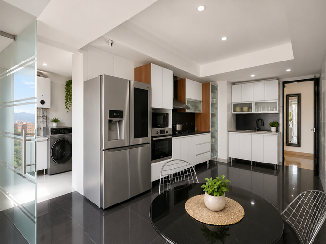 Apartamento de 3 alcobas en arriendo en Chicó Navarra, Bogotá, 227 m² · foto 3 de 23