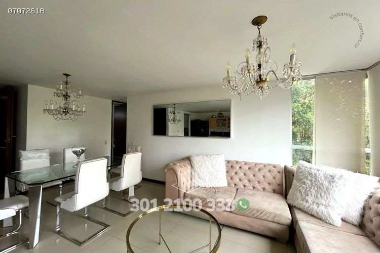 Apartamento de 2 alcobas en arriendo en Los Balsos, Medellín, 80 m² · foto 3 de 24