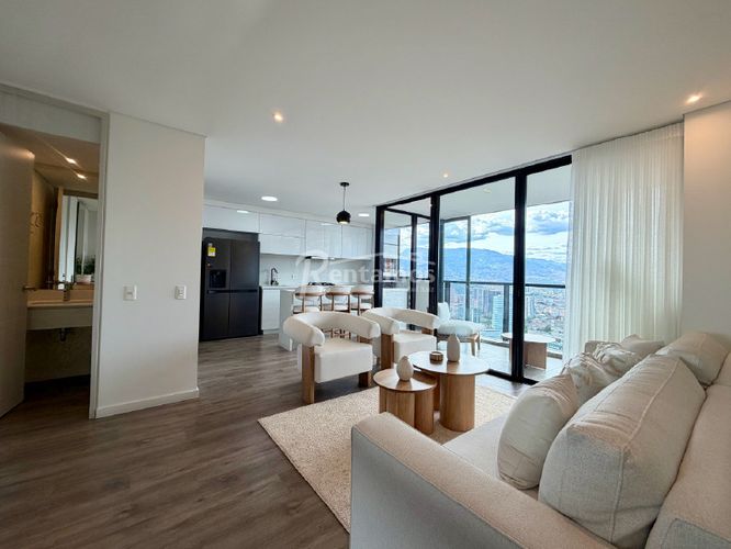 Apartamento de 2 alcobas en arriendo en Lalinde, Medellín, 89 m² · foto 9 de 24