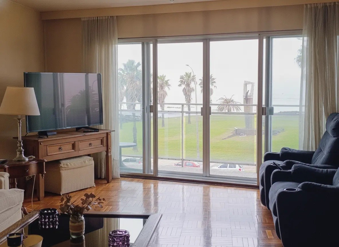 Magnífico Apartamento De 156 M2, Se Distingue Por Sus Ambientes Generosos Y Luminosos. Primera Linea De La Rambla - Aanzicht 4
