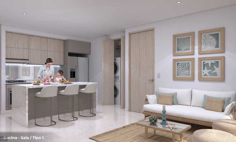 Apartamento de 2 alcobas en venta en Las Azucenas, Barranquilla, 78 m² · foto 10 de 19