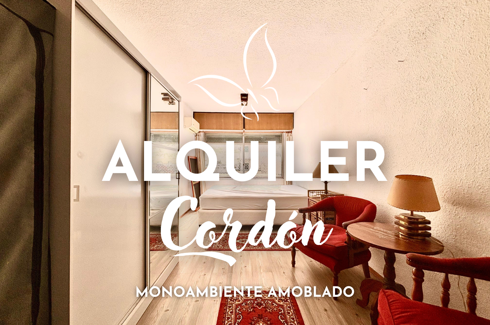 Alquilamos Luminoso y Cómodo Monoambiente en Cordón totalmente equipado