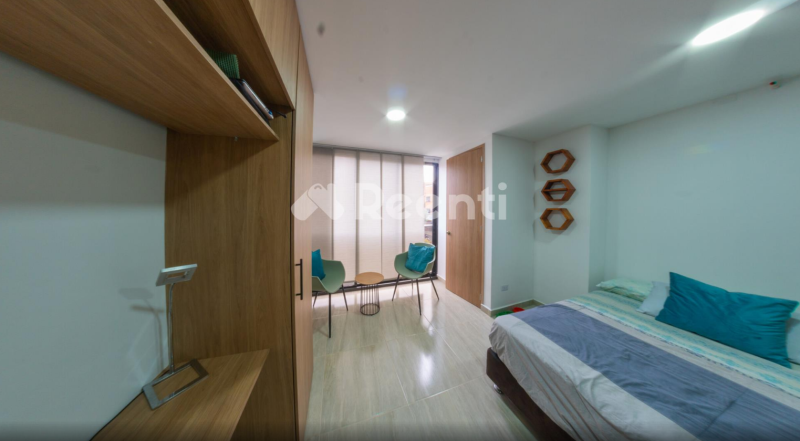 Apartaestudio for sale in La candelaria, Medellín 2