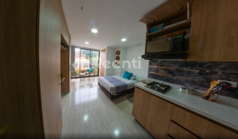 Apartaestudio for sale in La candelaria, Medellín 5