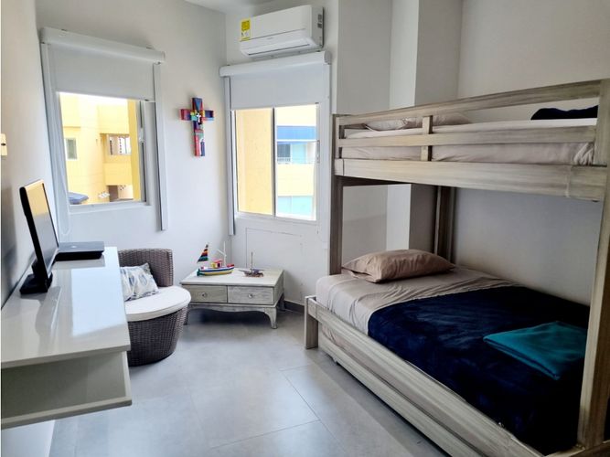 Apartamento de 2 alcobas en venta en La Boquilla, Cartagena, 90 m² · foto 5 de 13