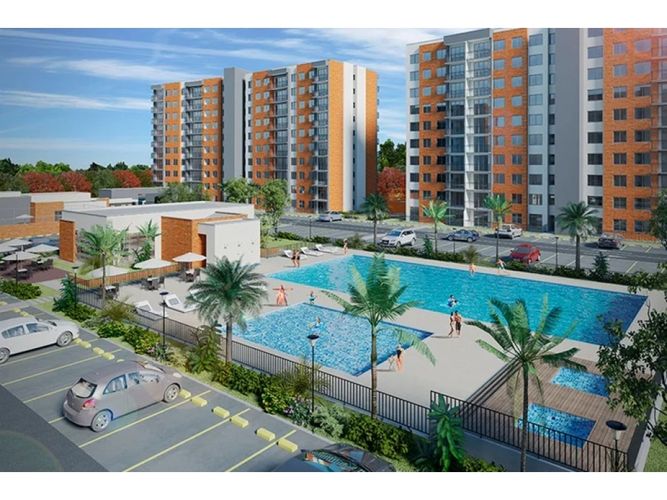 Apartamento de 3 alcobas en venta en Cr Frayle, Palmira, 74 m² · foto 2 de 24