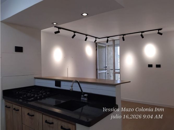 Apartaestudio en arriendo en Villa Nueva, Medellín, 40 m² · foto 17 de 18