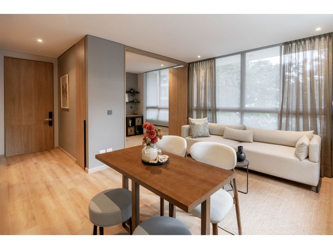 Apartamento de 1 alcoba en venta en Chico, Bogotá, 57 m² · foto 2 de 17