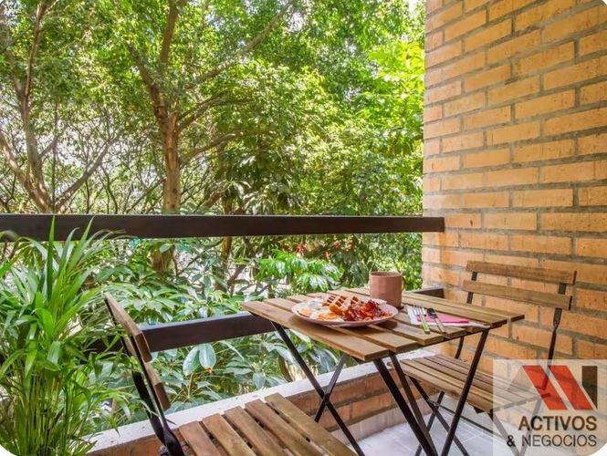 Apartaestudio en venta en Laureles Nogal, Medellín, 34 m² · foto 5 de 7