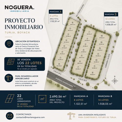 Lote en venta en Tunja, Tunja · foto 2 de 10