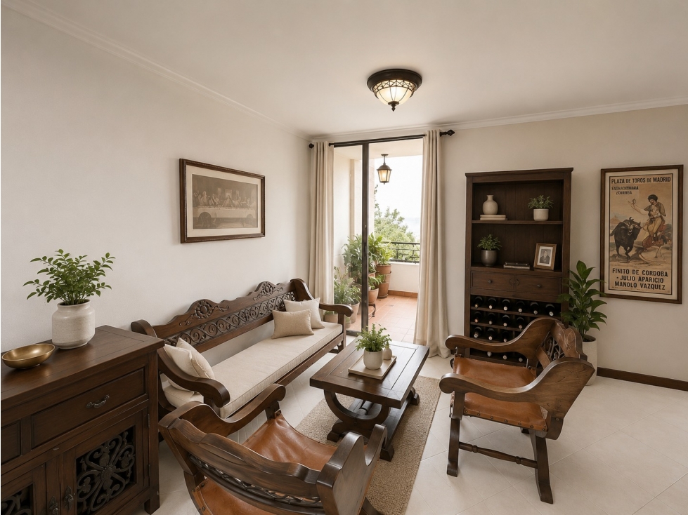 Apartamento en venta en Loma de los bernal, Medellín 2