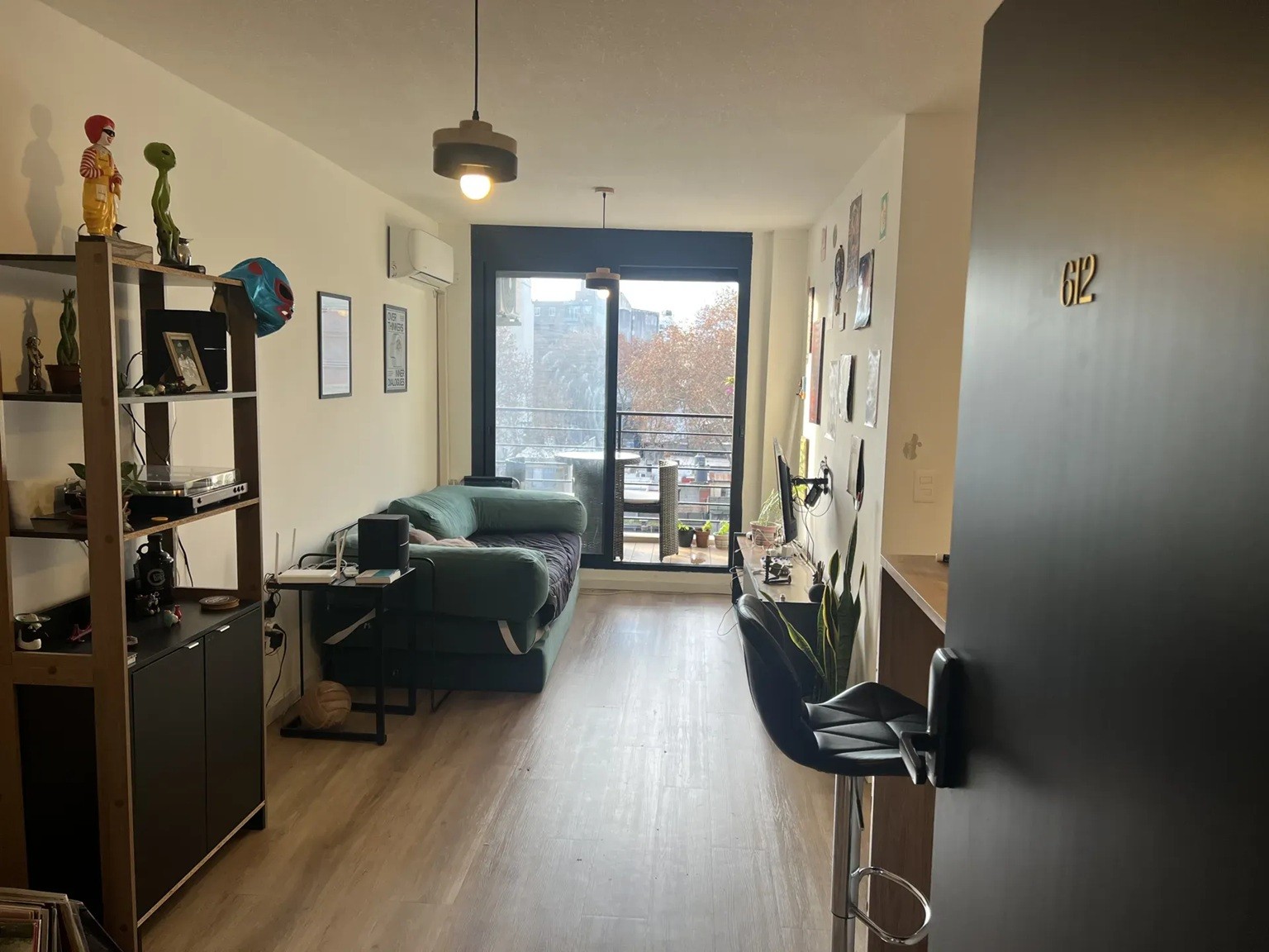 ALQUILER EN PALERMO, 2 DORMITORIOS, PISO 6 AL FRENTE, BALCON, SUM, COWORK, PARRILLEROS