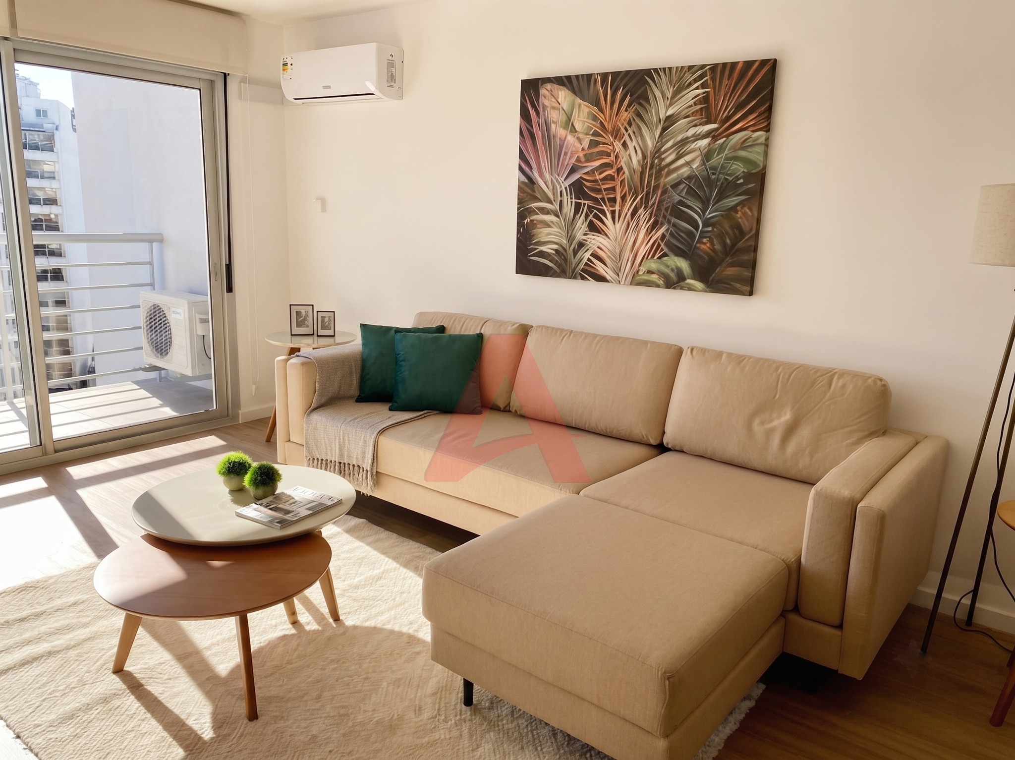 POCITOS ALQUILER APARTAMENTO AMUEBLADO DE 1 DORMITORIO CON GARAJE · Foto 4