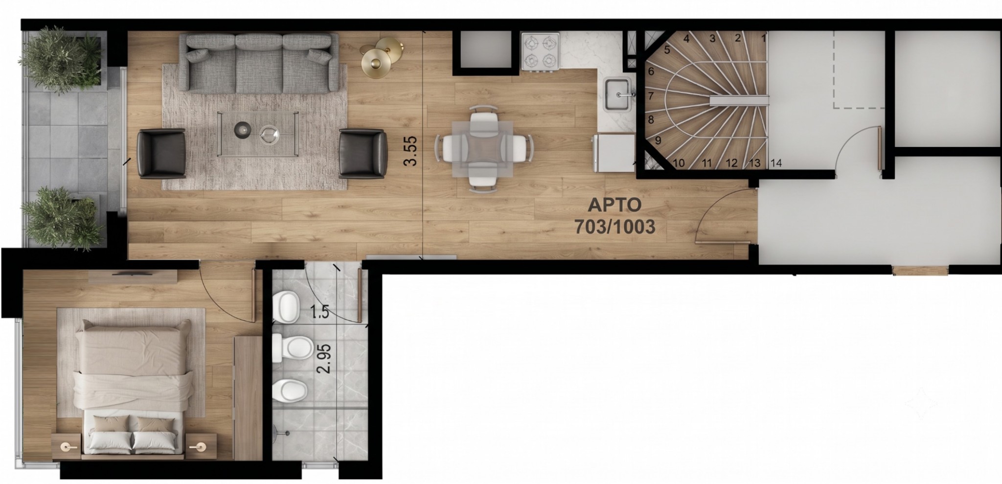 POCITOS ALQUILER APARTAMENTO AMUEBLADO DE 1 DORMITORIO CON GARAJE · Foto 10