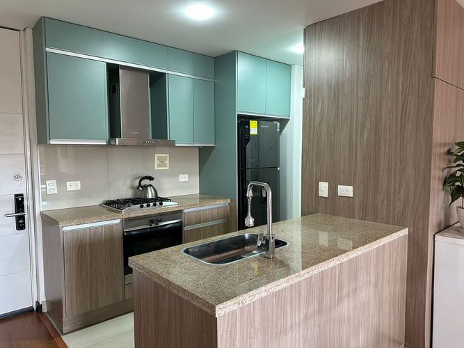 Apartamento de 1 alcoba en arriendo en Chico Norte, Bogotá, 56 m² · foto 4 de 12