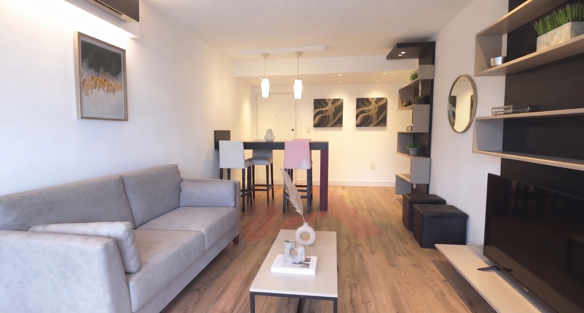 FRENTE AL GOLF - ALQUILER DE APARTAMENTO FINAMENTE AMOBLADO – 2 DORMITORIOS CON GARAJE