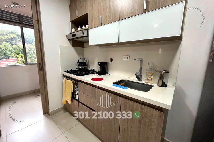 Apartamento de 2 alcobas en arriendo en Cumbres, Envigado, 78 m² · foto 5 de 23