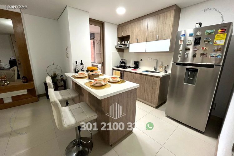 Apartamento de 2 alcobas en arriendo en Cumbres, Envigado, 78 m² · foto 4 de 23