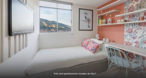 Apartamento de 2 alcobas en venta en Bucaros, Bello, 63 m² · foto 9 de 11