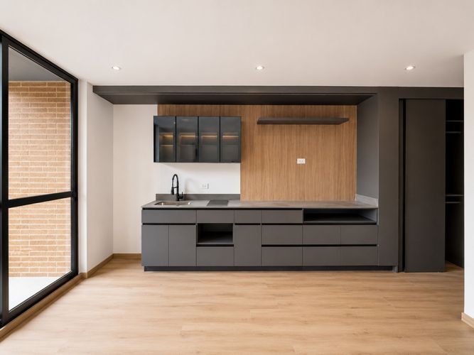 Apartaestudio en venta en Chico Norte, Bogotá, 32 m² · foto 2 de 13