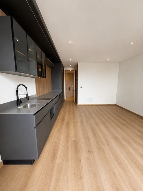 Apartaestudio en venta en Chico Norte, Bogotá, 32 m² · foto 3 de 13