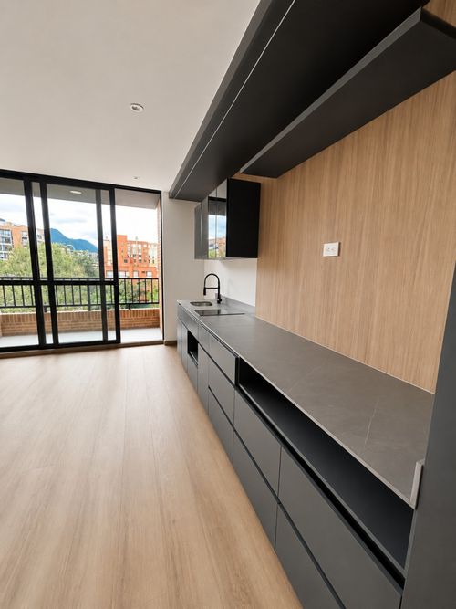 Apartaestudio en venta en Chico Norte, Bogotá, 32 m² · foto 4 de 13