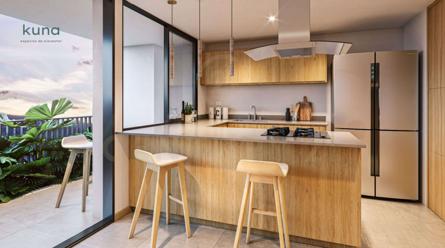 Apartamento de 2 alcobas en venta en Gualanday, Rionegro, 67 m² · foto 2 de 6