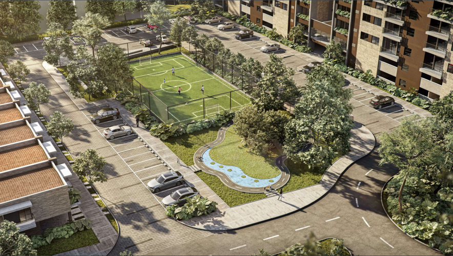 Apartamento de 2 alcobas en venta en Gualanday, Rionegro, 67 m² · foto 5 de 6