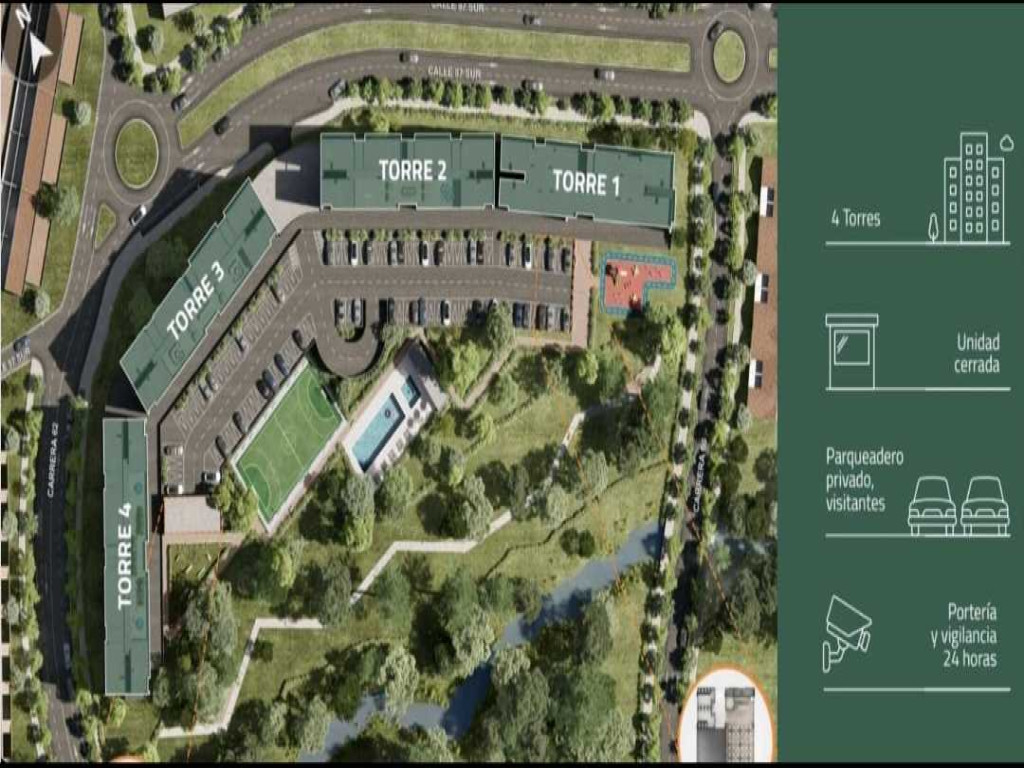 Apartamento en venta en La Aldea, La Estrella · foto 17 de 19