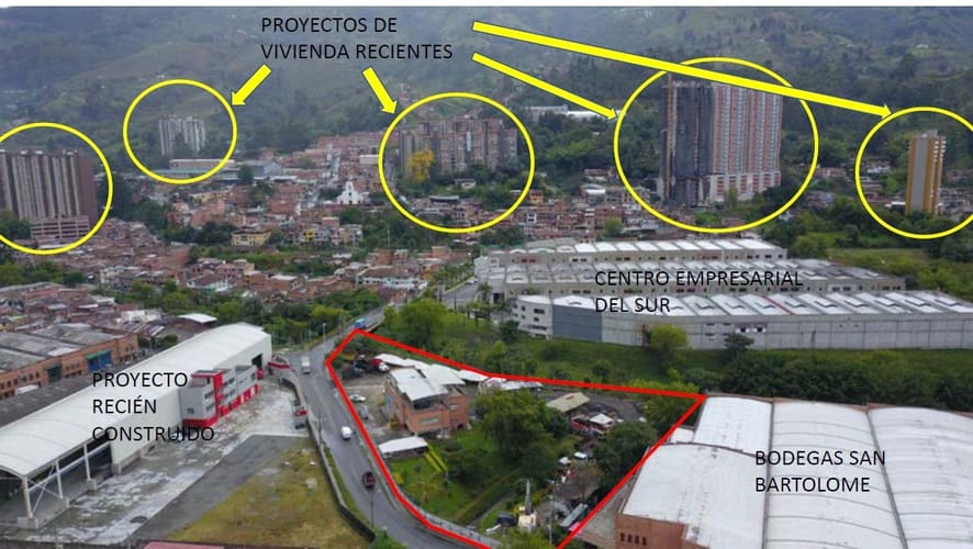 Lote en venta en El Aventino, Manizales, 1000 m² · foto 4 de 7