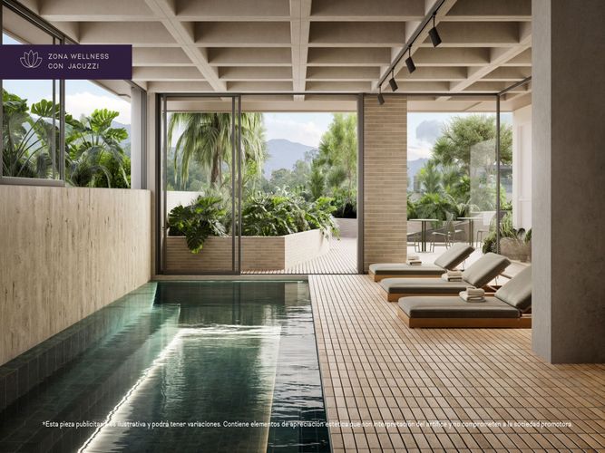 Apartamento de 1 alcoba en venta en Villa Carlota, Medellín, 69 m² · foto 6 de 24