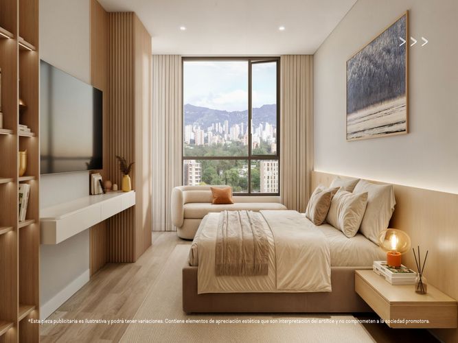 Apartamento de 1 alcoba en venta en Villa Carlota, Medellín, 69 m² · foto 9 de 24