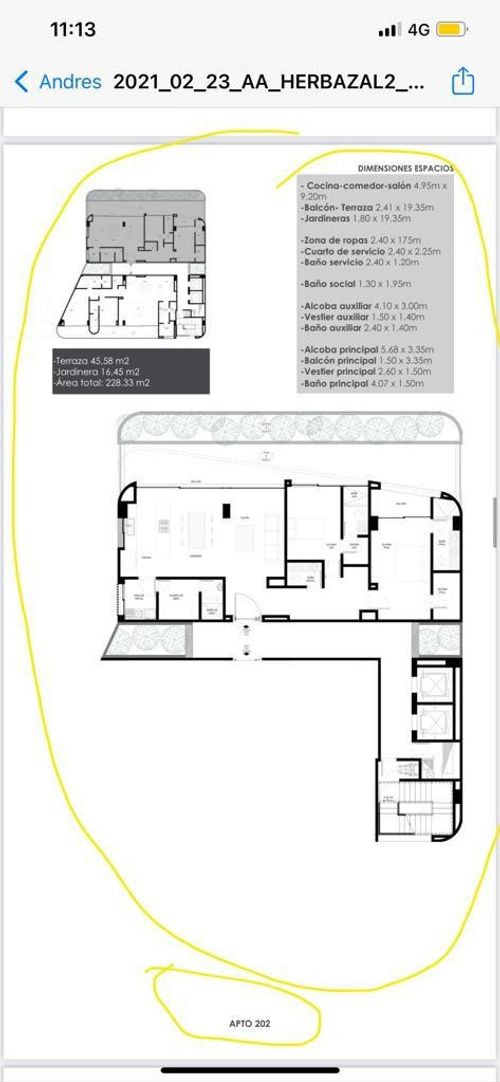 Apartamento de 3 alcobas en venta en Los Naranjos, Medellín, 231 m² · foto 14 de 14