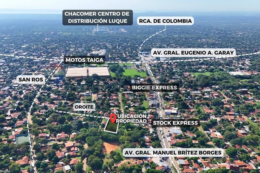 VENDO - Terreno de 2.255 m² en Laurelty, Luque. — foto 3