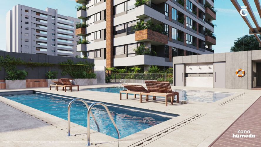 Apartamento de 2 alcobas en venta en Castropol, Medellín, 86 m² · foto 15 de 16
