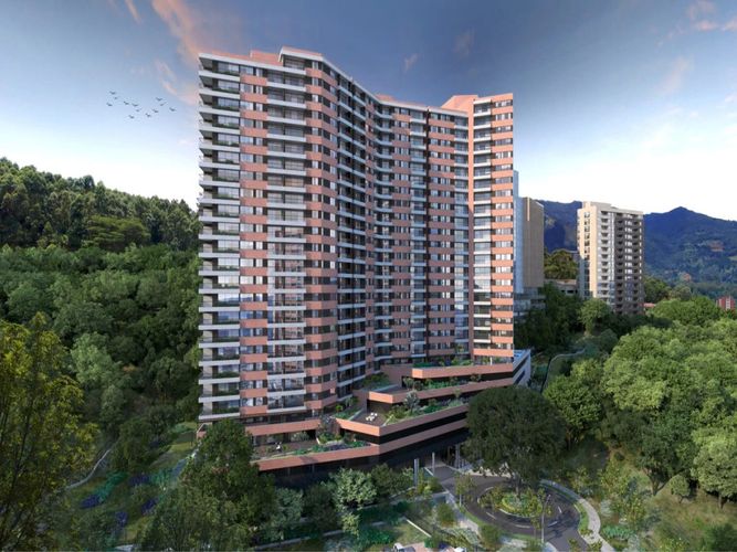 Apartamento de 3 alcobas en venta en Altos Del Poblado, Medellín, 103 m² · foto 6 de 6