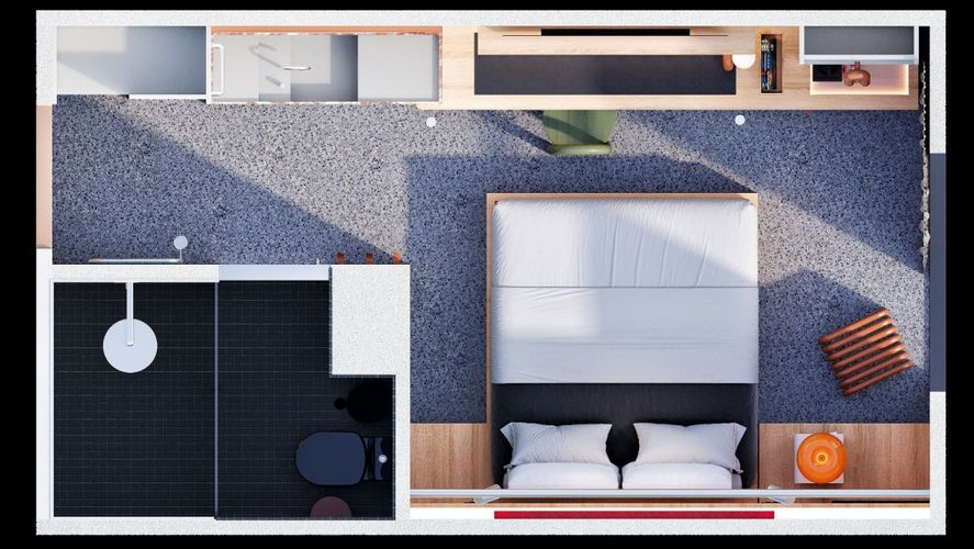 Apartaestudio en venta en Laureles, Medellín, 18 m² · foto 10 de 24