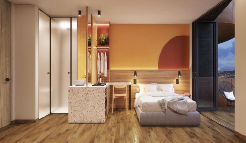 Apartaestudio en venta en Manila, Medellín, 22 m² · foto 2 de 9