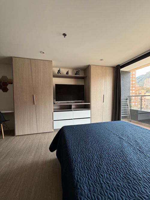 Apartaestudio en venta en Chapinero, Bogotá, 40 m² · foto 7 de 9