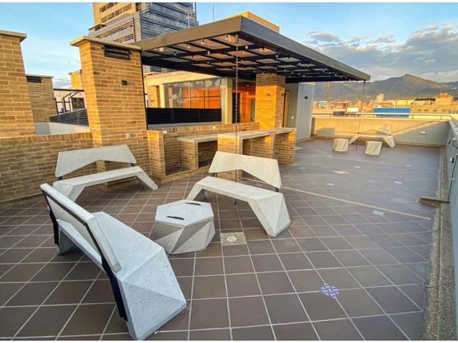 Apartaestudio en venta en La Castellana, Bogotá, 15 m² · foto 19 de 24