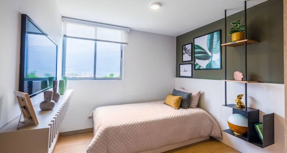 Apartamento de 2 alcobas en venta en Bucaros, Bello, 59 m² · foto 6 de 15